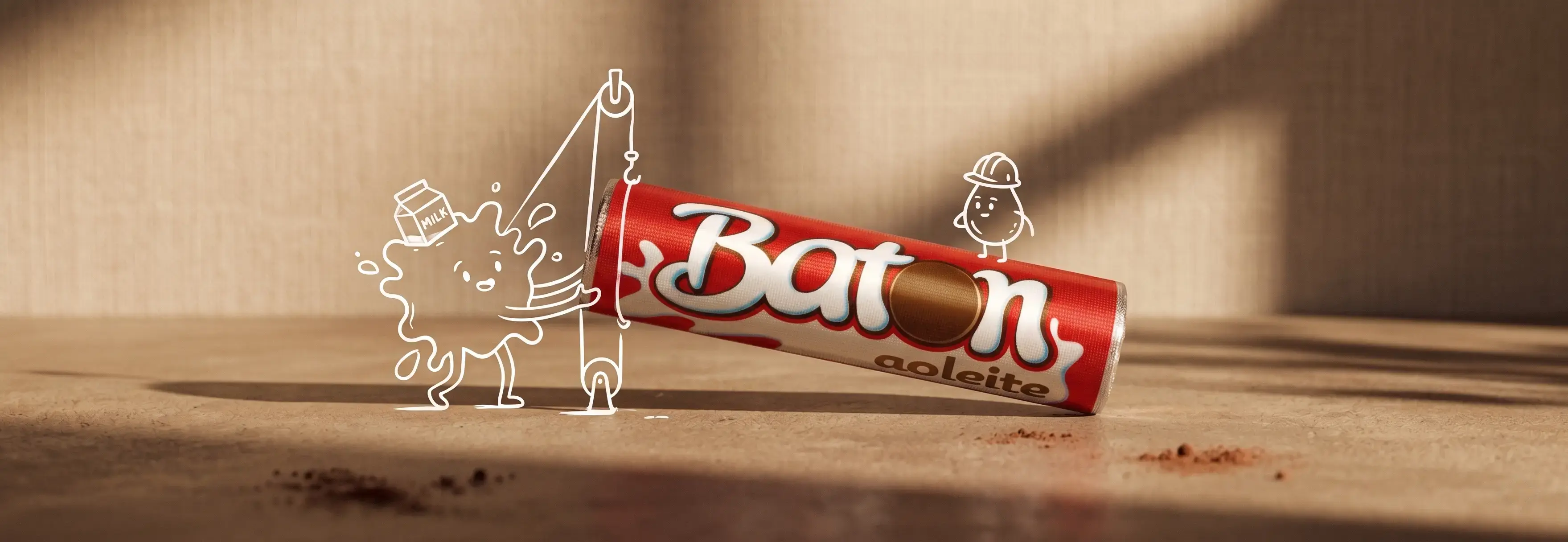 Baton chocolate